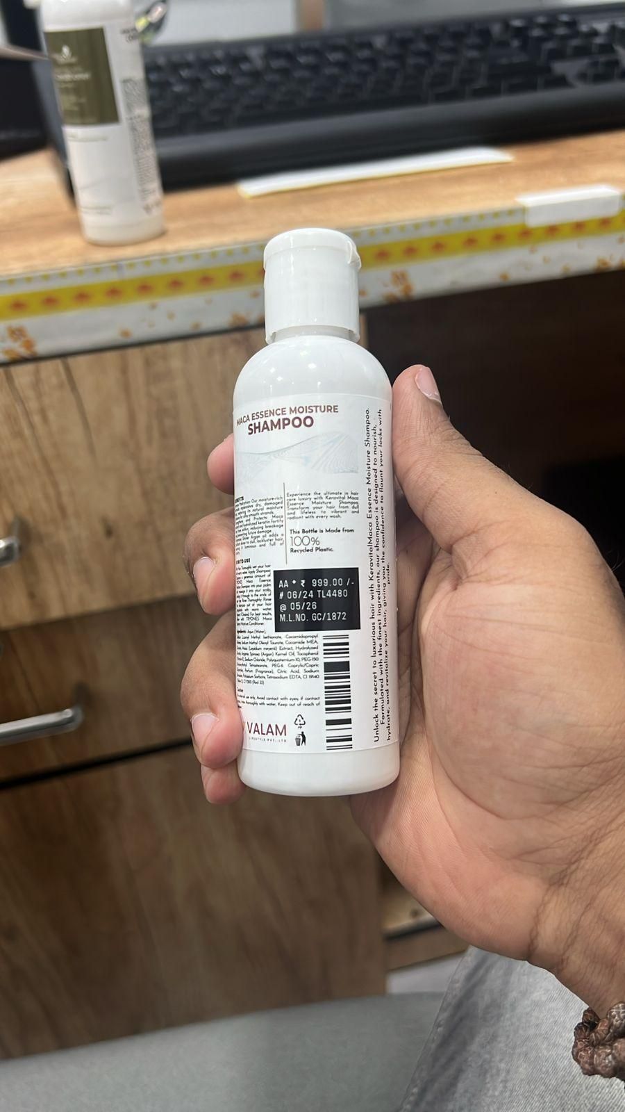 Smooth hair Repair Set: Shampoo & Conditioner with Maca Care System (Pack of 2)