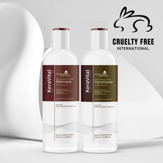 Smooth hair Repair Set: Shampoo & Conditioner with Maca Care System (Pack of 2)