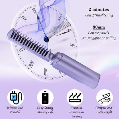 Simple mini Adjustable Hair Straightener