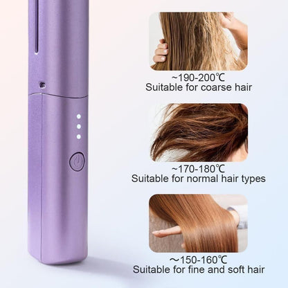 Simple mini Adjustable Hair Straightener