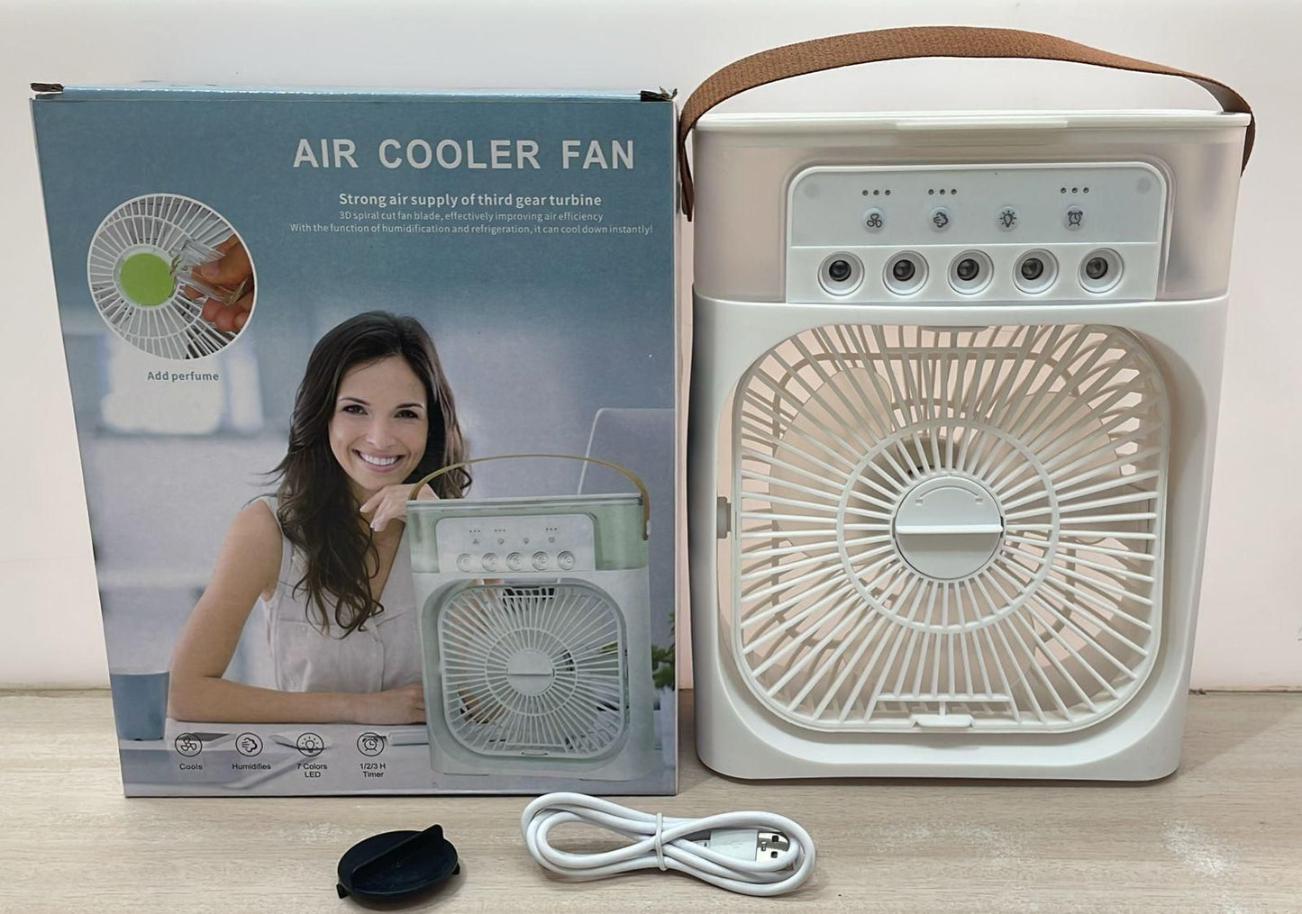 🥶Air cooler(AC) & Electric fan (2 in 1)